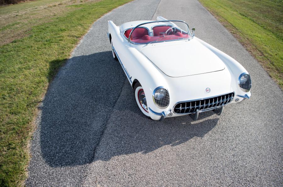  Chevrolet Corvette Polo White 1954 года  (фото 31 из 40)